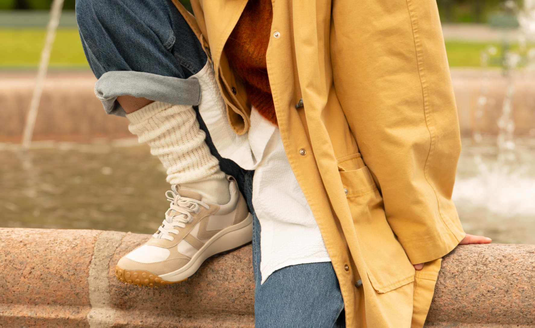 Women's KS86 Sneaker | Abbey Stone/Brindle - Image 7