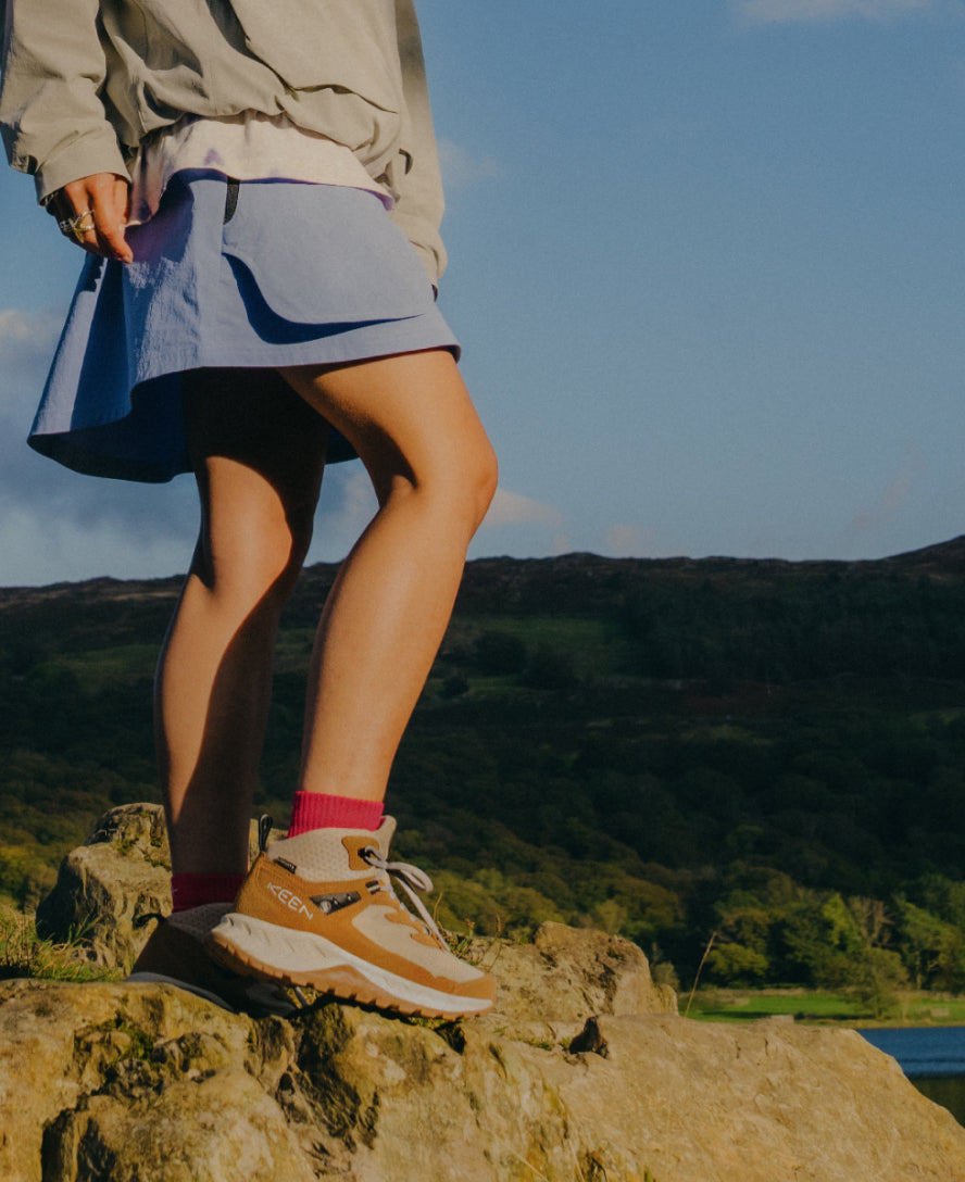 Women's Hightrail Waterproof Hiking Boot | Brindle/Pink Lemonade - Image 9