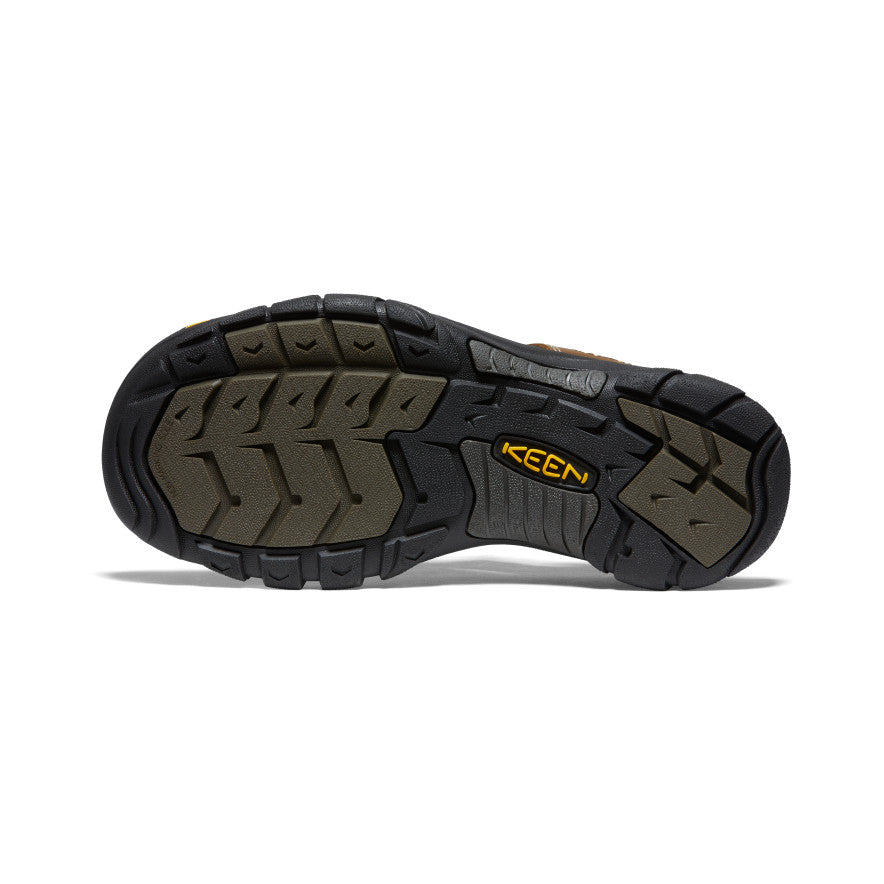 Men's Newport Leather Sandal Wide | Bison - Image 6