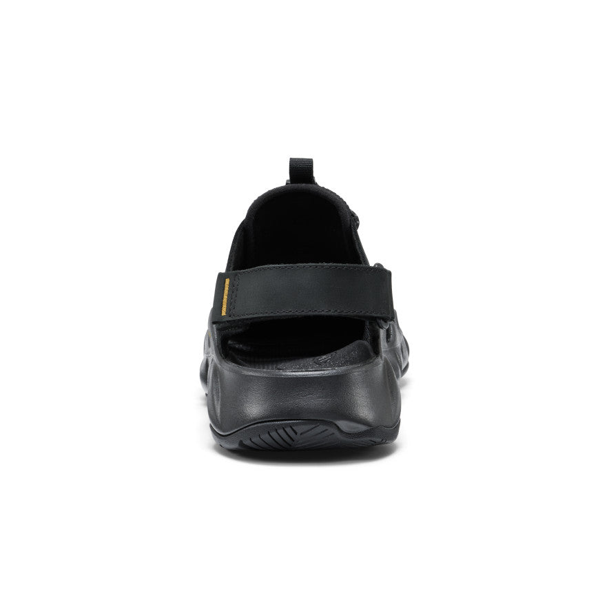 Men's Hyperport Fisherman Leather Sandal | Black/Keen Yellow - Image 5