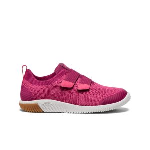 Big Kids' KNX Knit Double Strap | Beaujolais/Raspberry