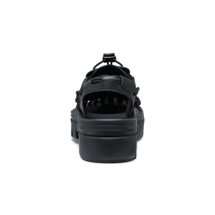 All Gender UNEEK PLT Sneaker | Black Smooth Lea - Image 5