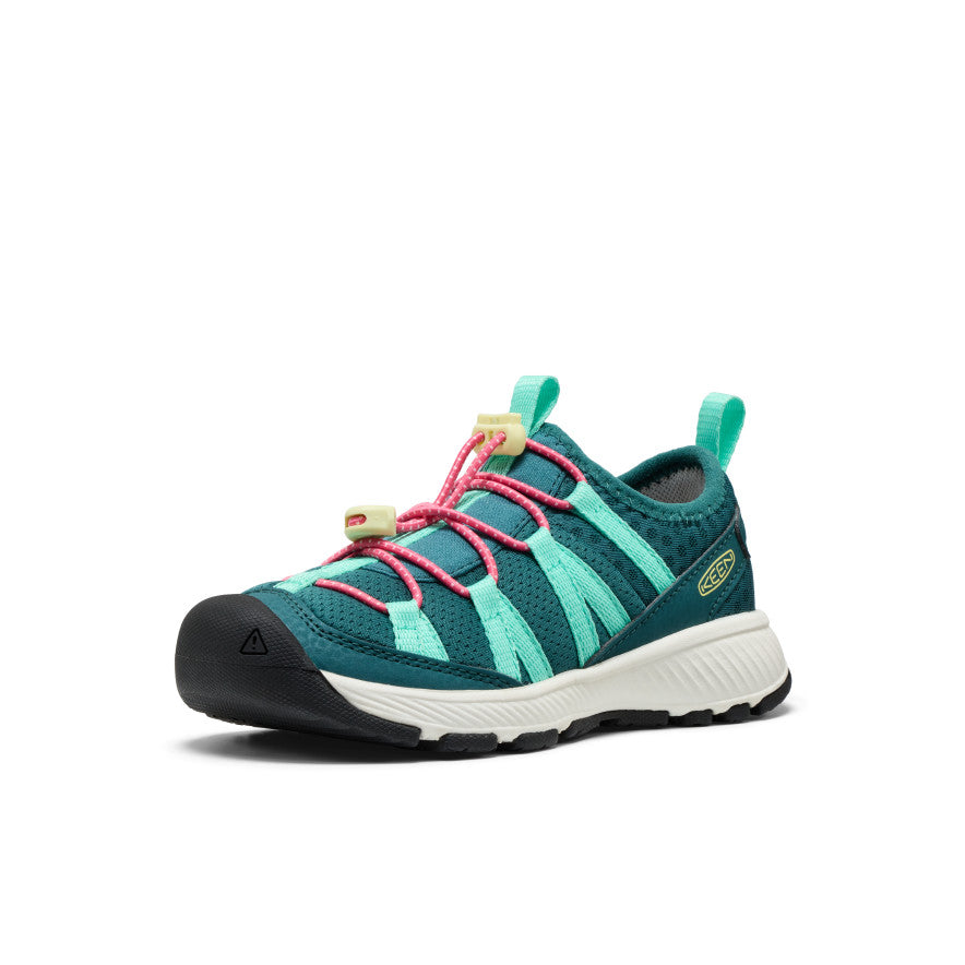 Little Kids' Motozoa Sneaker | Mediterranea/Pink Lemonade - Image 3