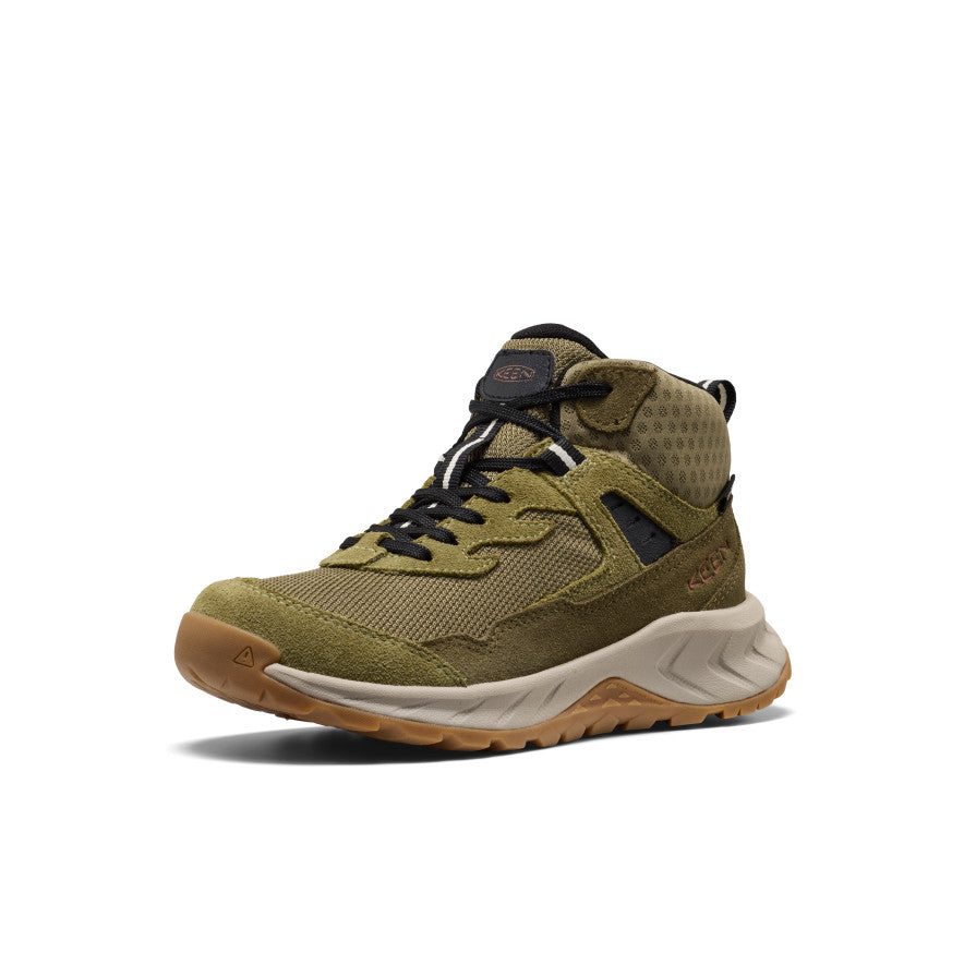 Big Kids' Hightrail Waterproof Hiking Boot | Dark Olive/Martini Olive - Image 3