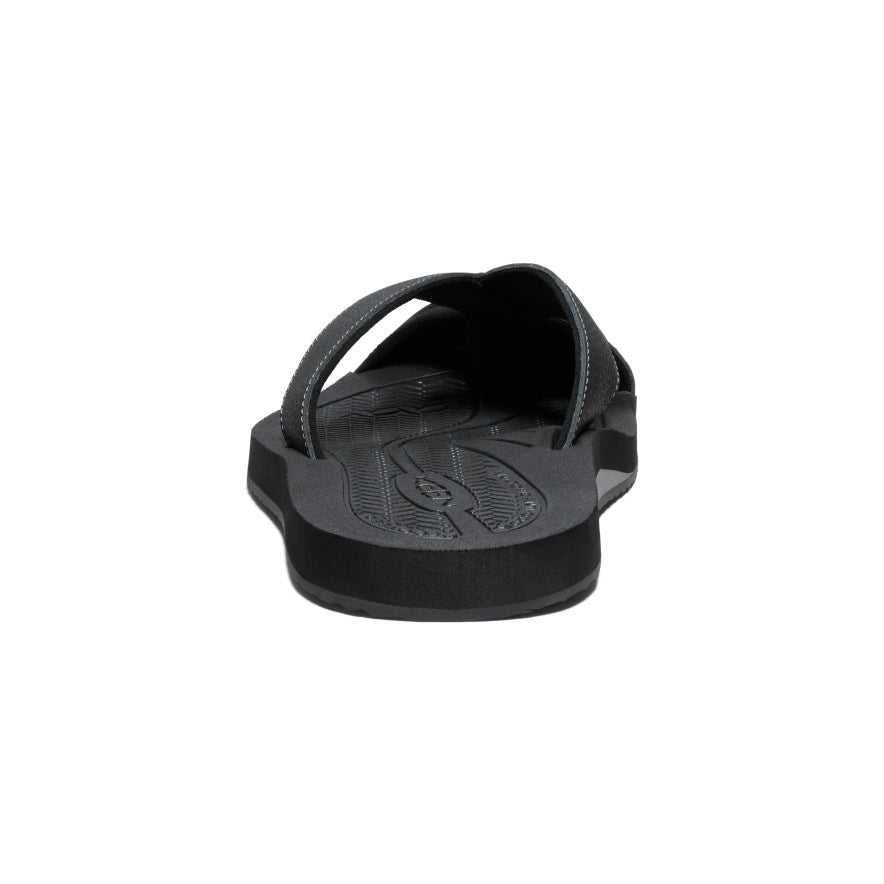 Men's Barbados Flip-Flop | Black/Steel Grey - Image 5