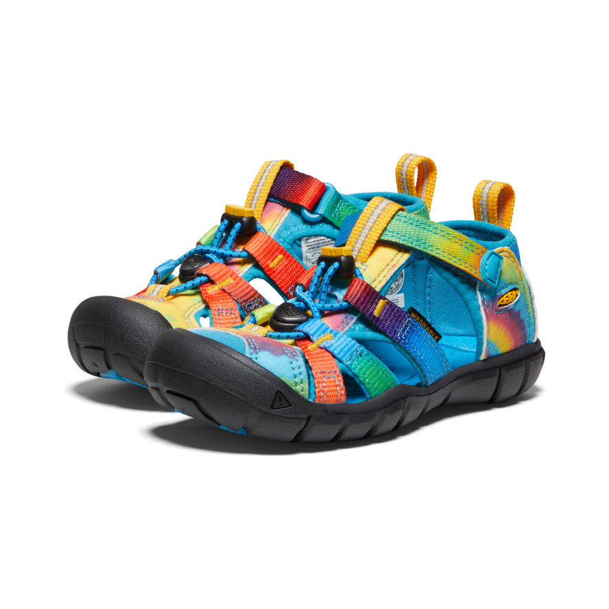 Little Kids' Seacamp II CNX | Vivid Blue/Original Tie Dye - Image 2