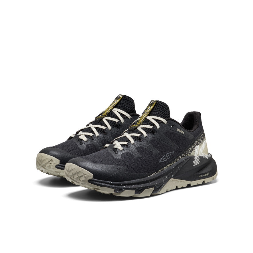 Men's Targhee Apex Waterproof Hiking Shoe | Black/Abbey Stone - Image 2