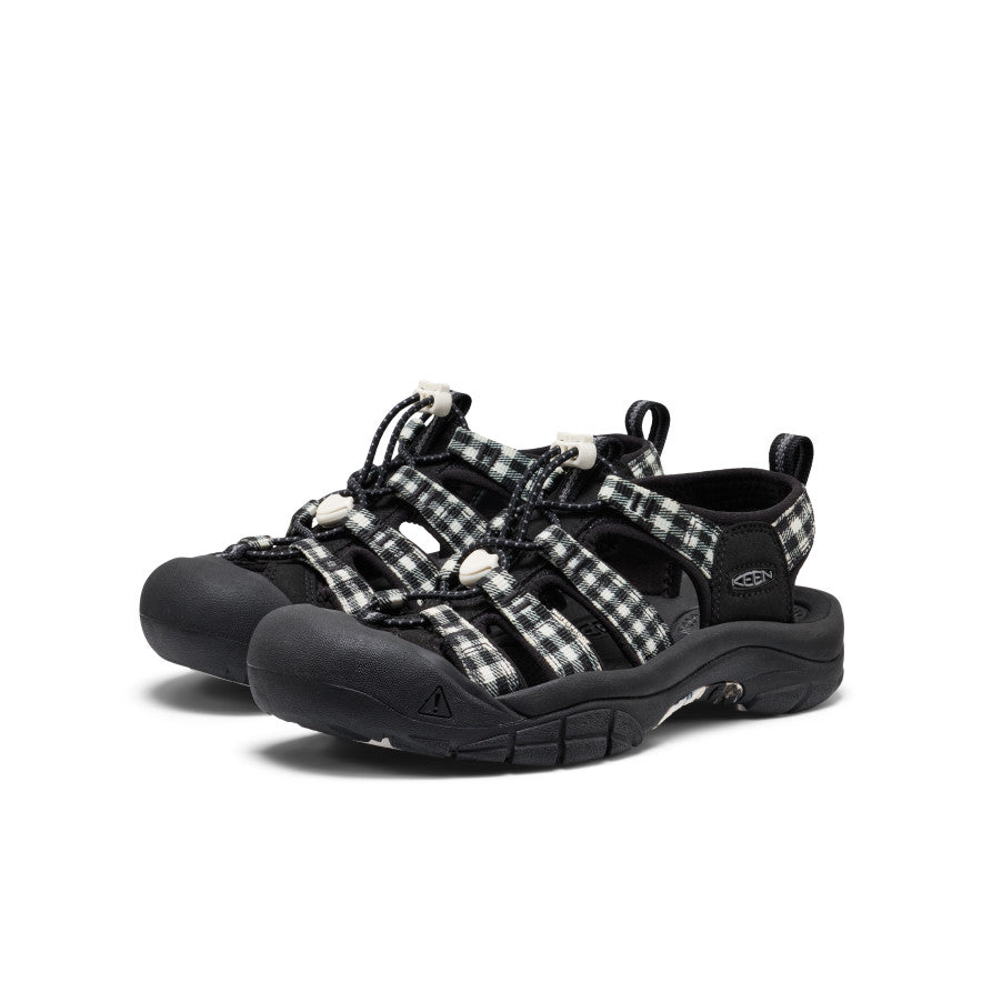 Women's Newport Retro | Black/Gingham - Image 2