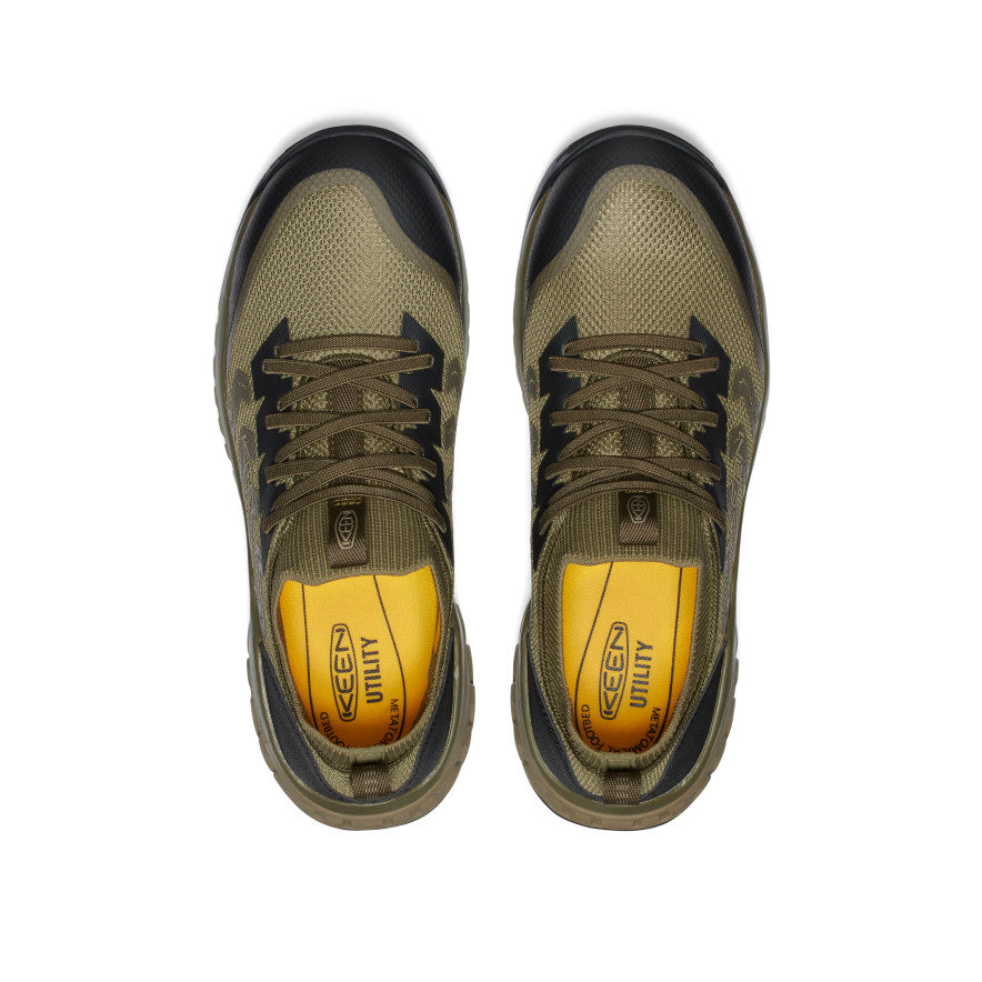 Men's Arvada Shift Work Sneaker (Carbon Toe) | Martini Olive/Black - Image 4