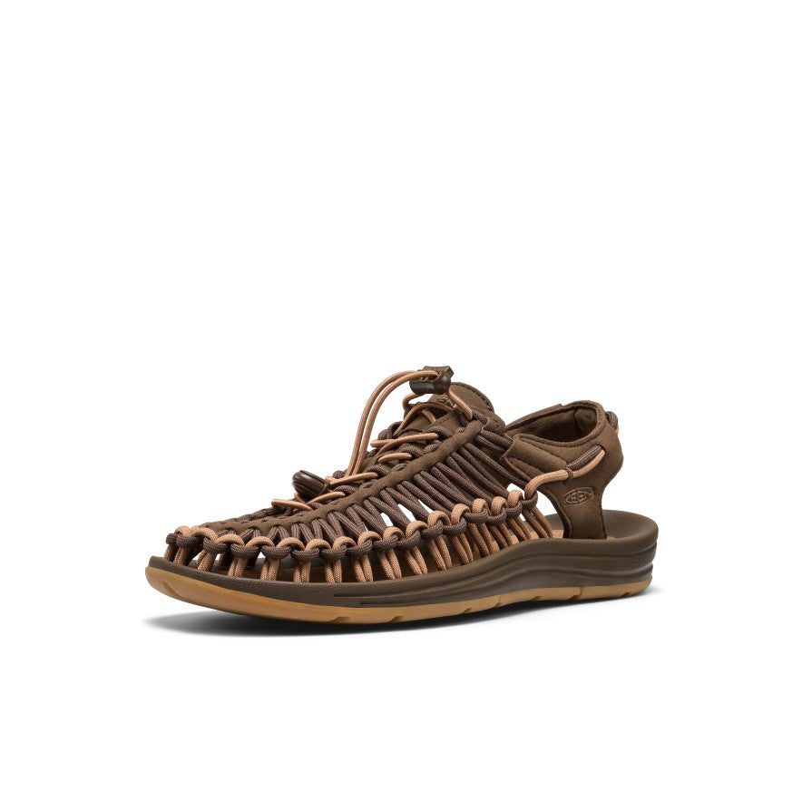 Women's UNEEK Sneaker | Dark Earth/Chipmunk - Image 3