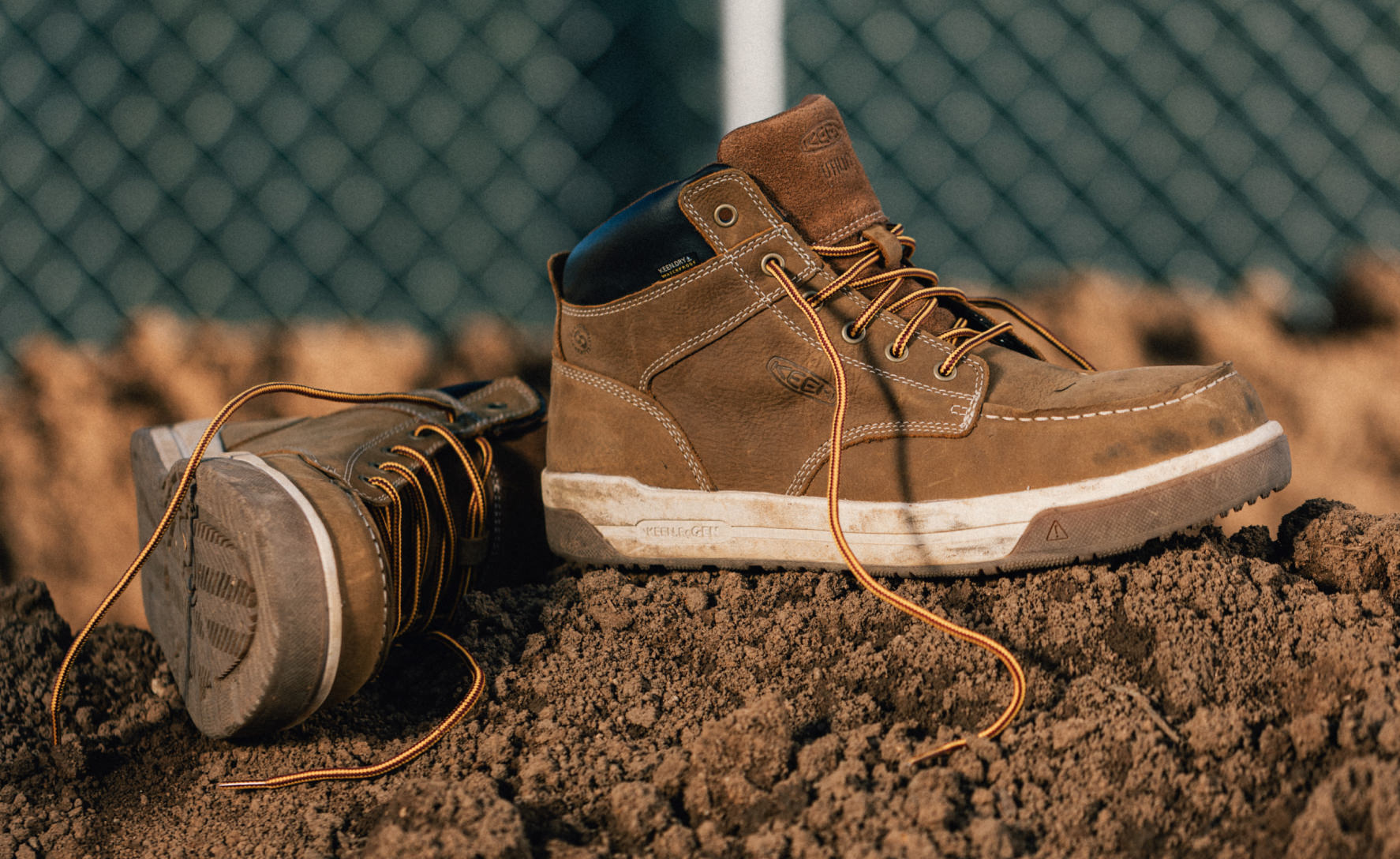 Men's Gibson Waterproof Work Boot (Carbon Toe) | Belgian/Gum - Image 7