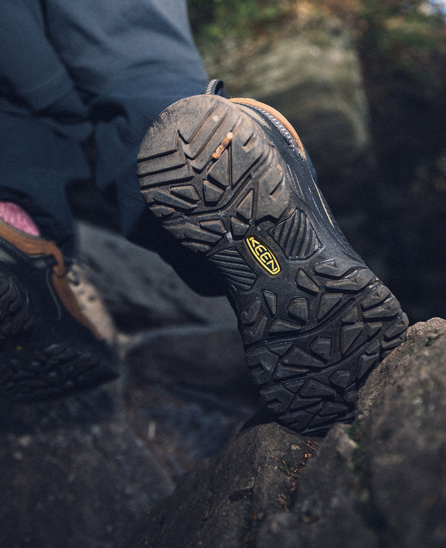 Men's Targhee IV Waterproof Hiking Shoe | Bison/Black - Image 9