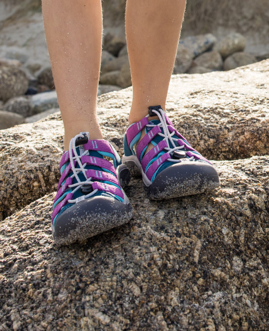 Little Kids' Newport Boundless Sandal | Legion Blue/Willowherb - Image 8