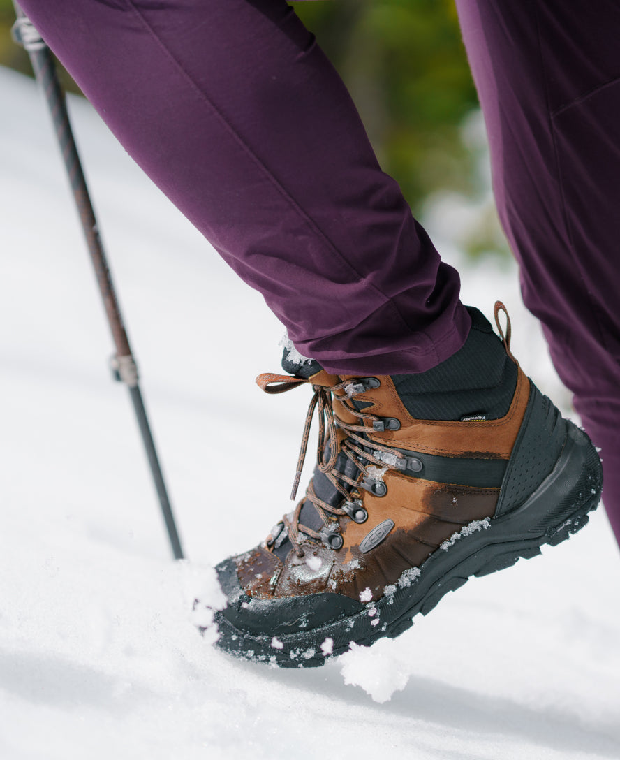 Men's Revel IV Polar Waterproof Boot | Bison/Orange Pepper - Image 9