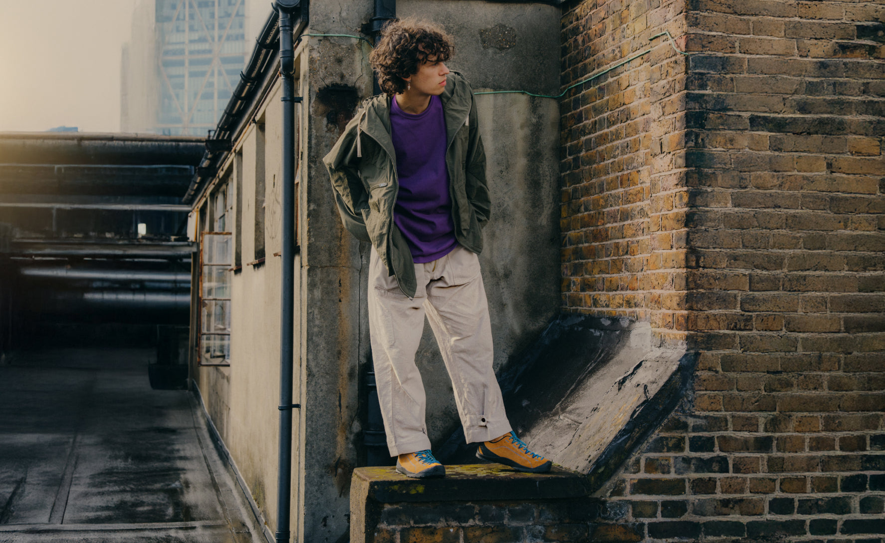 Men's Jasper Sneaker | Black/Evening Primrose - Image 8