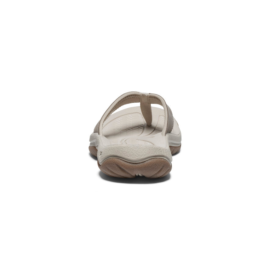 Women's Kona Leather Flip-Flop | Brindle/Silver Birch - Image 5