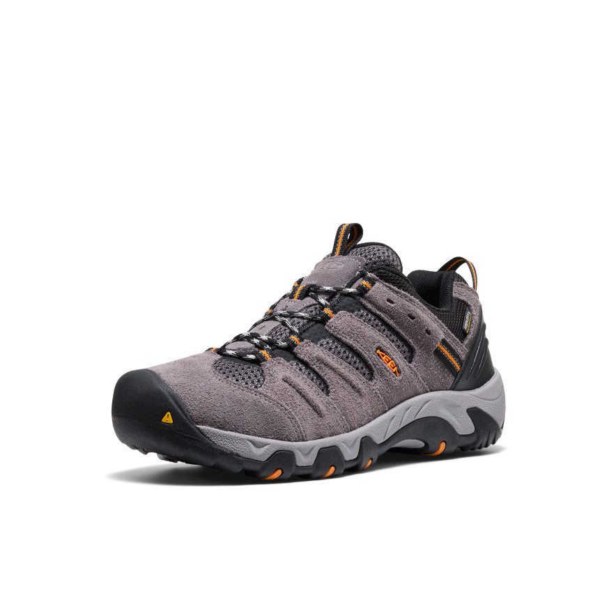 Men's Headout Waterproof Hiking Shoe | Steel Grey/Orange Pepper - Image 3