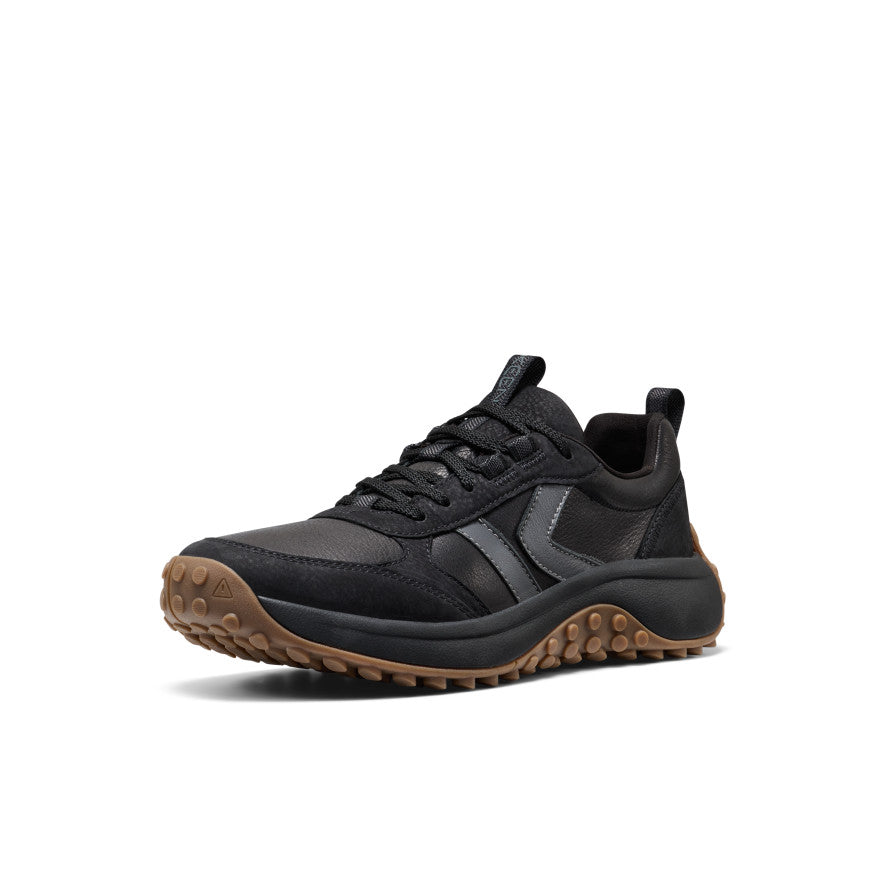Men's KS86 Leather Sneaker | Black - Image 3