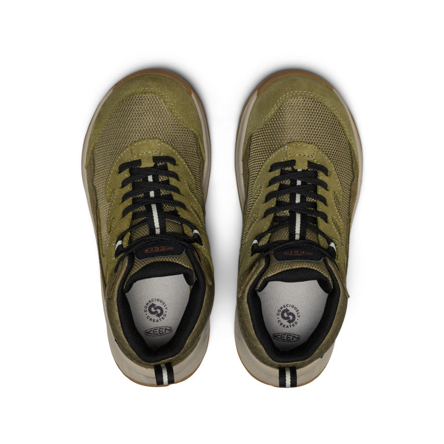 Big Kids' Hightrail Waterproof Hiking Boot | Dark Olive/Martini Olive - Image 4