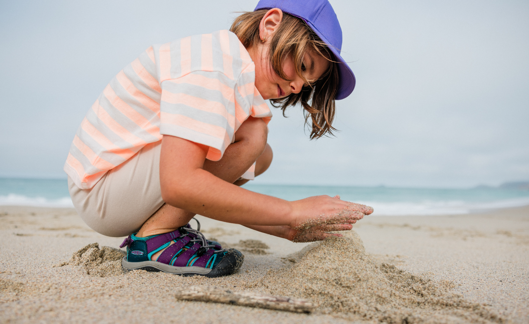 Big Kids' Newport Boundless Sandal | Legion Blue/Willowherb - Image 7