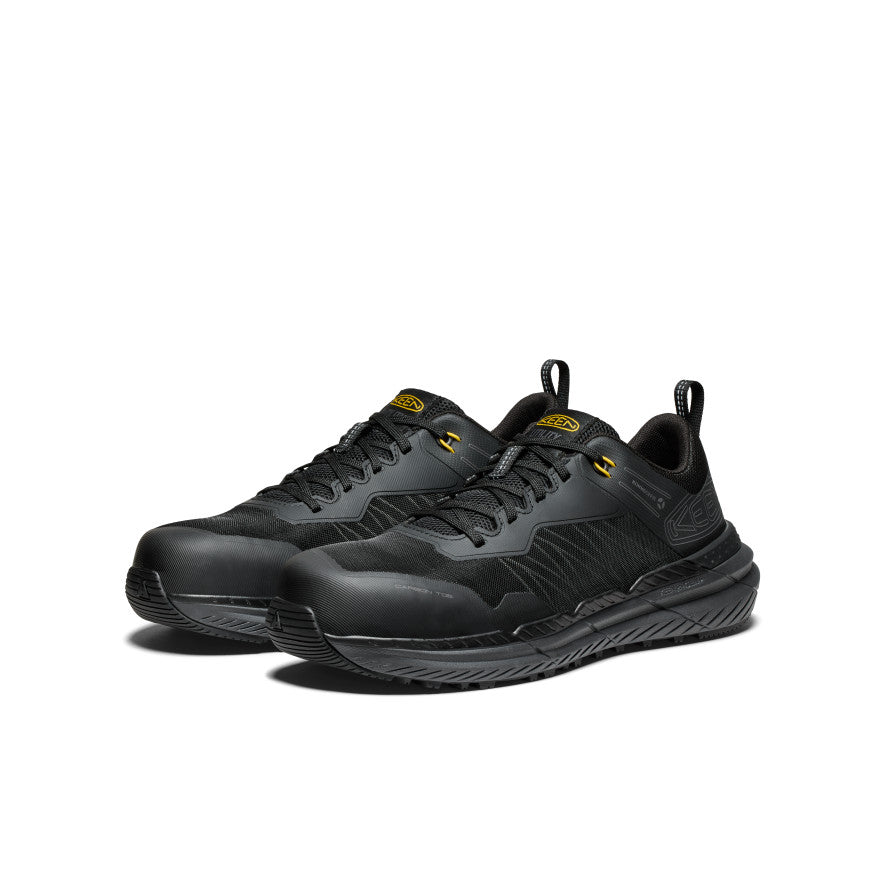 Men's Speedworks Work Sneaker (Carbon Toe) | Black/Steel Grey - Image 2