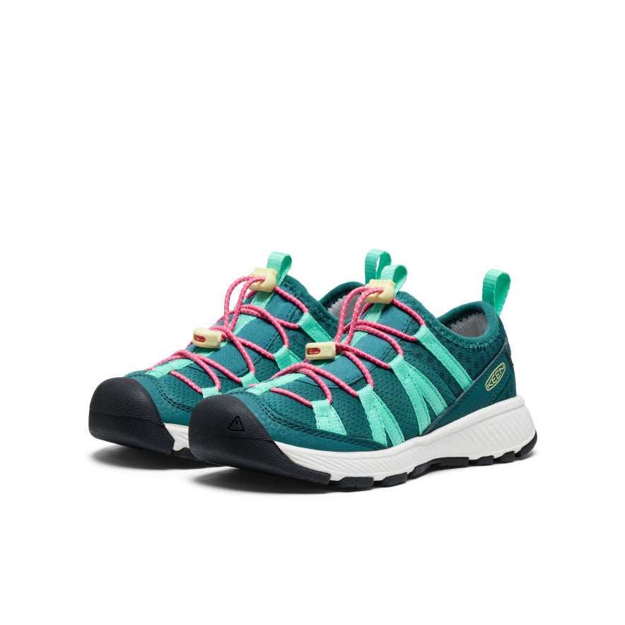 Little Kids' Motozoa Sneaker | Mediterranea/Pink Lemonade - Image 2