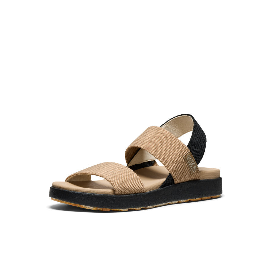 Women's Elle Backstrap Sandal Wide | Cornstalk/Black - Image 3