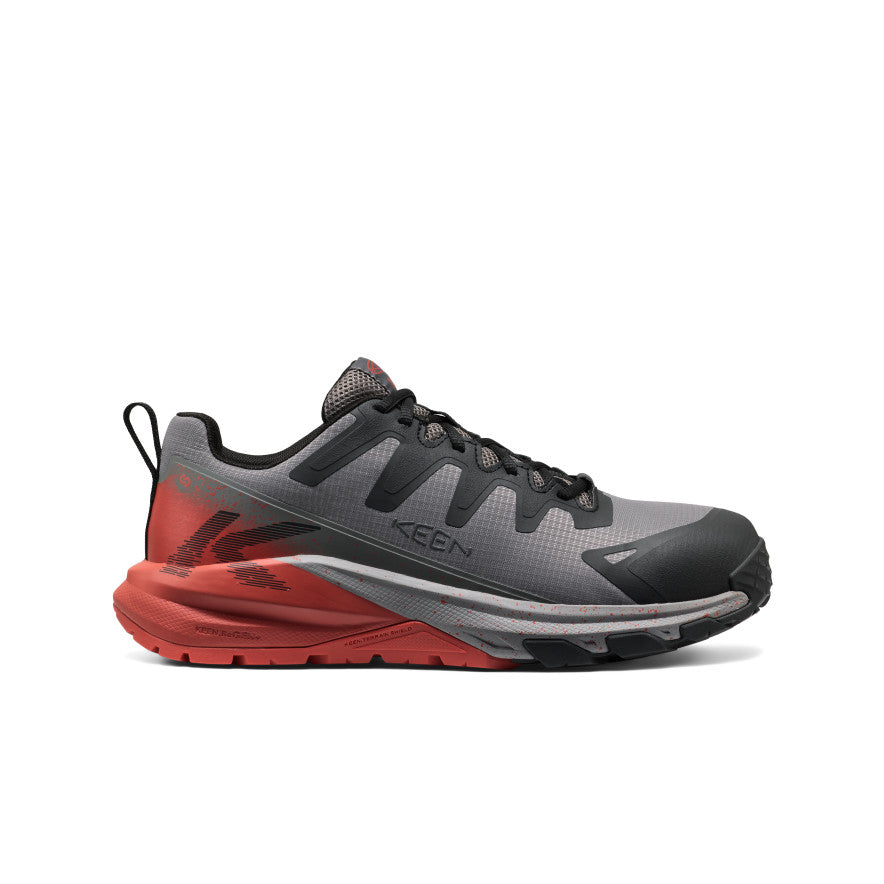 Men's Targhee Blur Work Shoe (Carbon Toe) | Steel Grey/Black