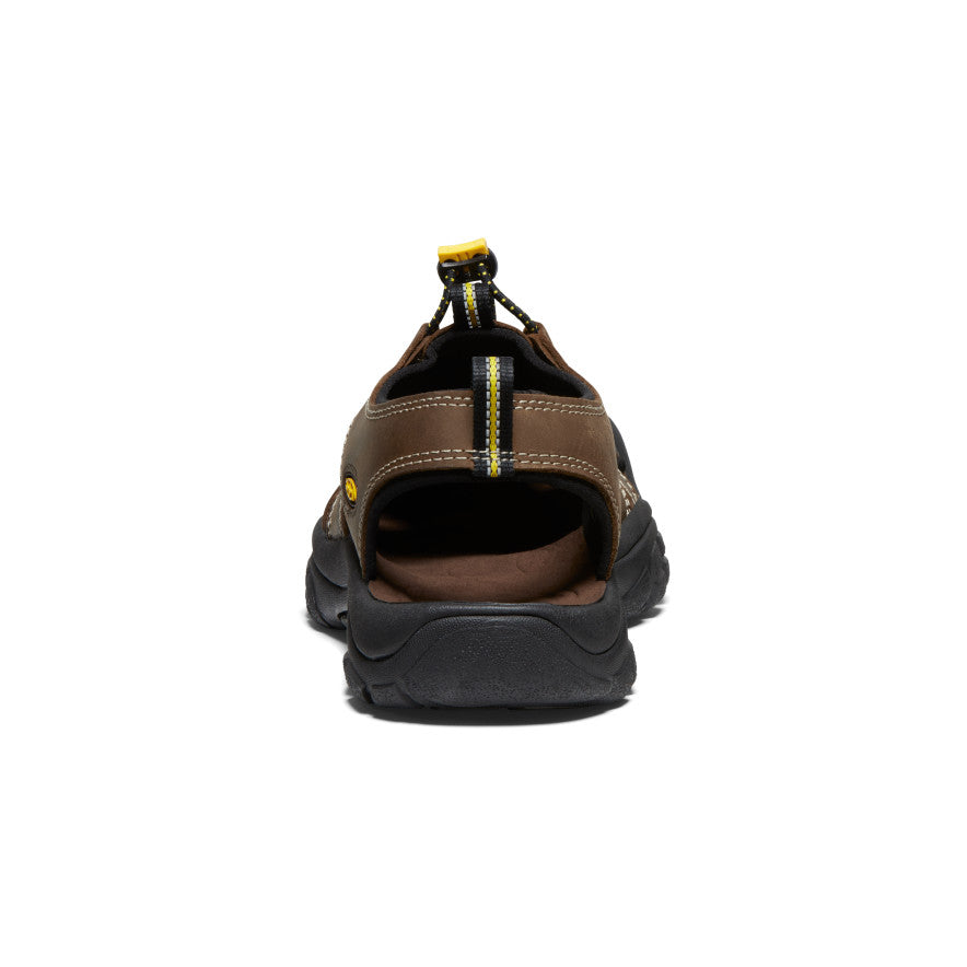 Men's Newport Leather Sandal Wide | Bison - Image 5