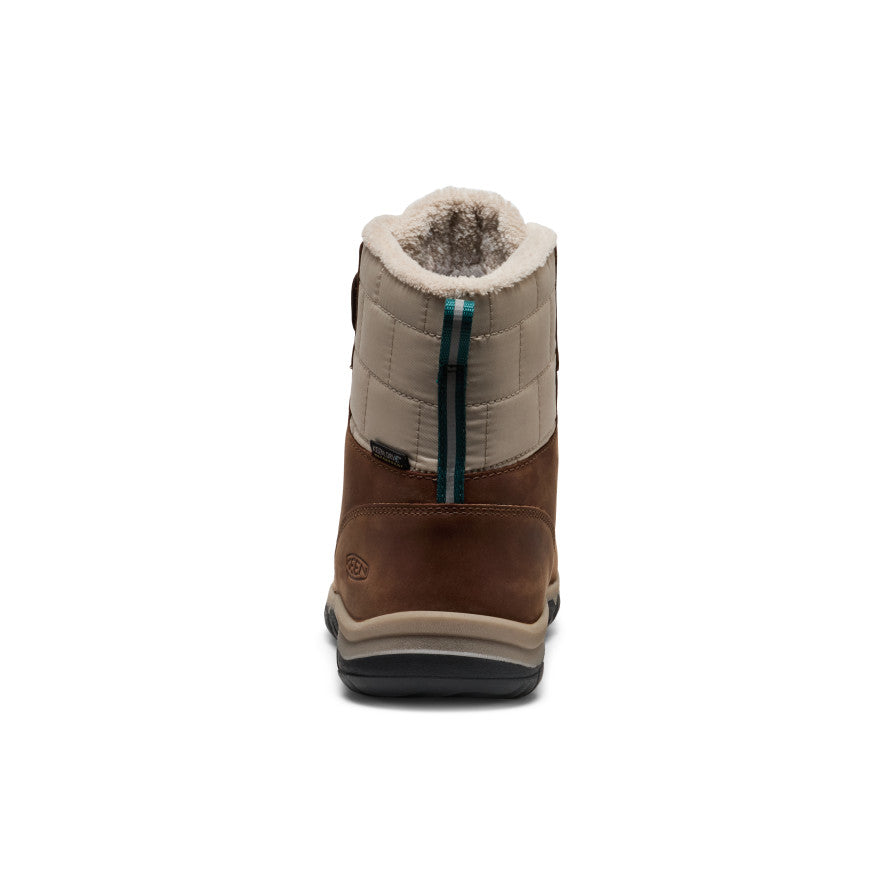 Big Kids' Kanibou Waterproof Winter Boot | Dark Earth/Roasted Pecan - Image 5