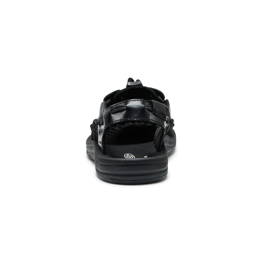 All Gender UNEEK Leather Sneaker | Perseid Black - Image 5