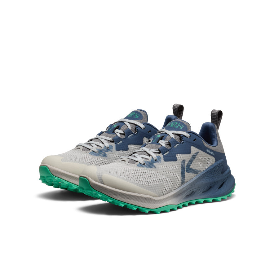 Women's Zionic NXT Waterproof Hiking Shoe | Vapor/Ballad Blue - Image 2