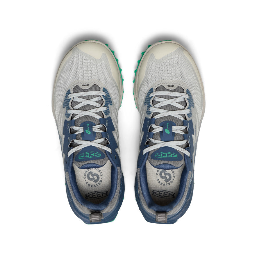 Women's Zionic NXT Waterproof Hiking Shoe | Vapor/Ballad Blue - Image 4