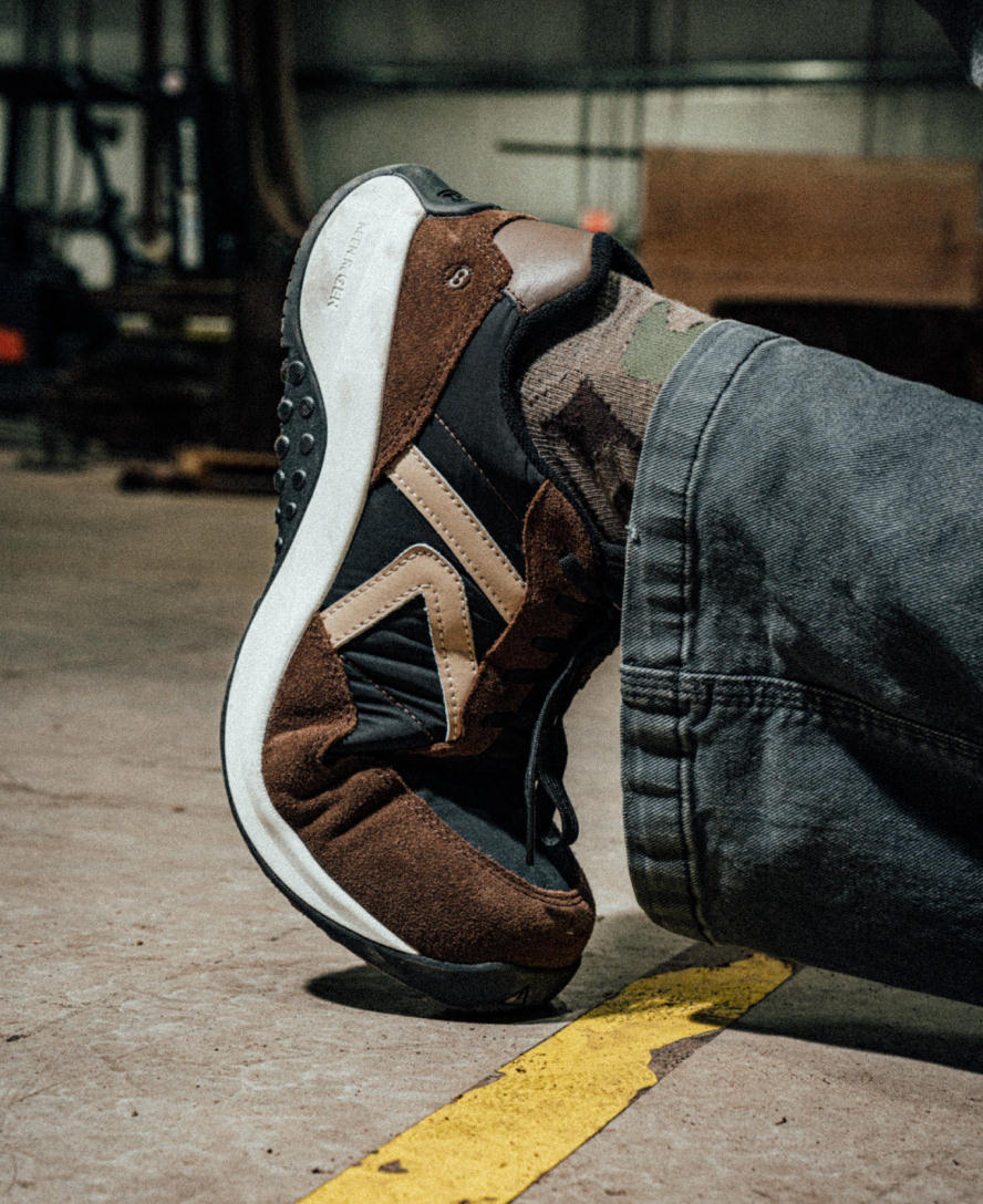 Men's KS86 Utility Work Sneaker (Carbon Toe) | Dark Earth/Black - Image 8