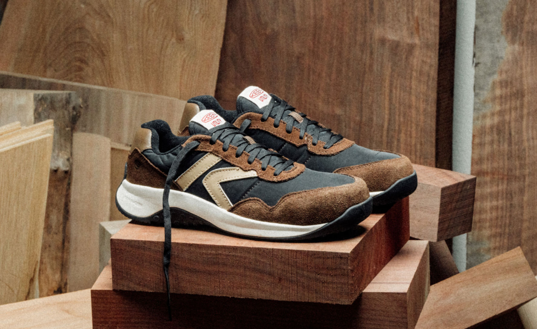 Men's KS86 Utility Work Sneaker (Carbon Toe) | Dark Earth/Black - Image 7