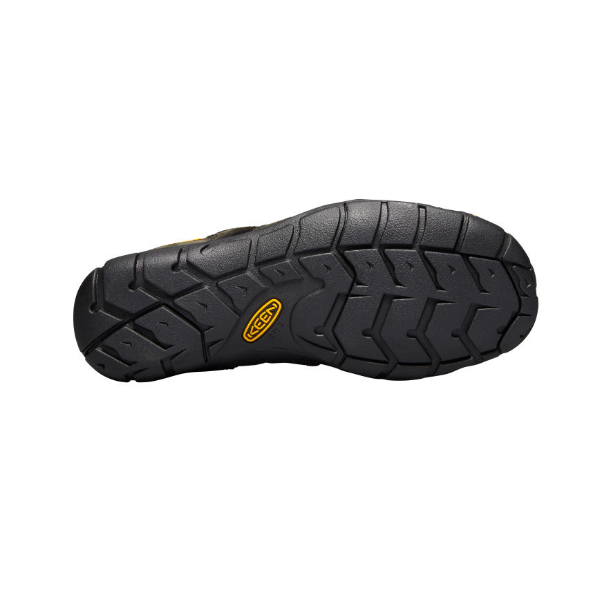 Men's Clearwater CNX Leather Sandal | Magnet/Black - Image 5