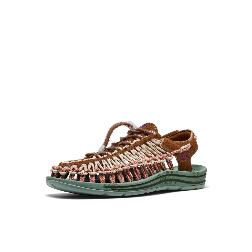 All Gender UNEEK Leather Sneaker | Terrain Roasted Pecan - Image 3